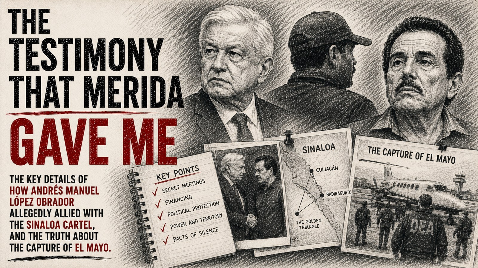 The testimony that Mérida gave me — Simón Levy